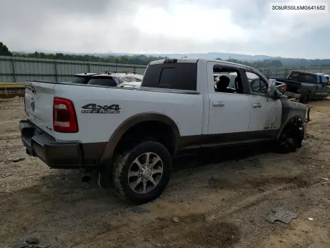 2021 Ram 2500 Longhorn VIN 3C6UR5GL6MG641652 фото 3