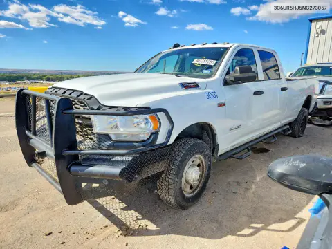 3C6UR5HJ5NG273057 — 2022 RAM 2500, Задняя часть, фото до ремонта