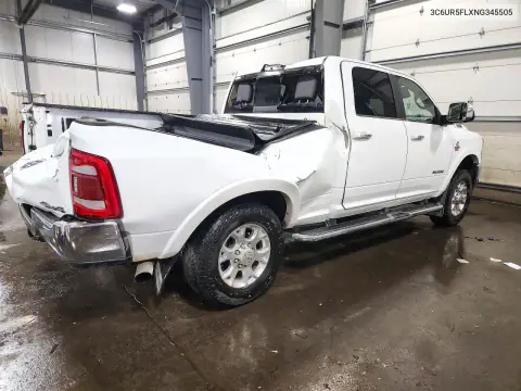 2022 Ram 2500 Laramie VIN 3C6UR5FLXNG345505 фото 3