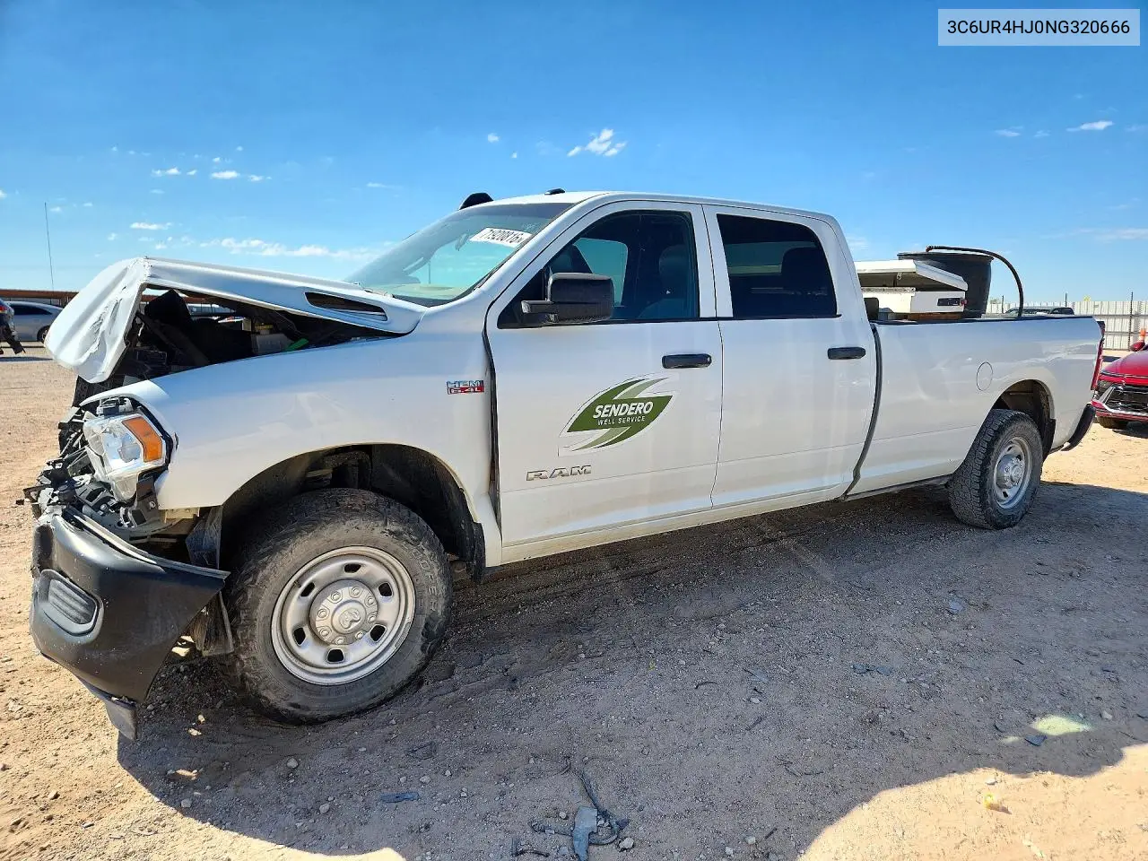 2022 Ram 2500 VIN 3C6UR4HJ0NG320666 фото 1
