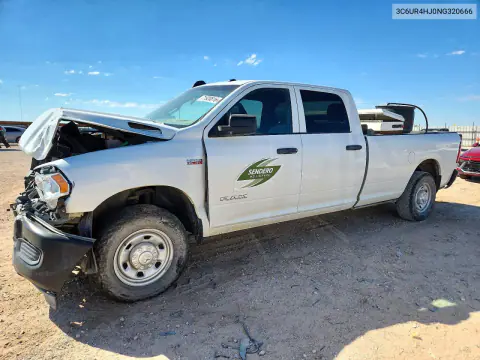 3C6UR4HJ0NG320666 — 2022 RAM 2500, Передняя часть, фото до ремонта