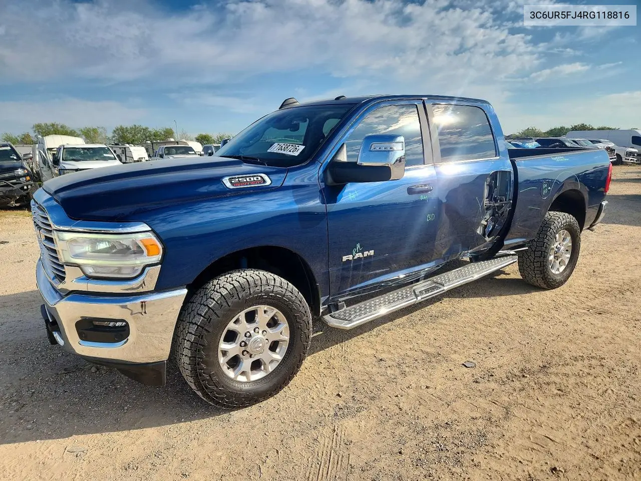 2024 Ram 2500 Laramie VIN 3C6UR5FJ4RG118816 фото 1
