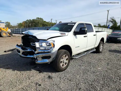 2024 Ram 2500 Big Horn VIN 3C6UR5DJ2RG233143 фото 1
