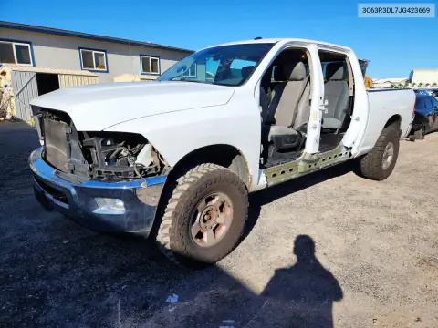3C63R3DL7JG423669 — 2018 RAM 3500, Сторона, фото до ремонта