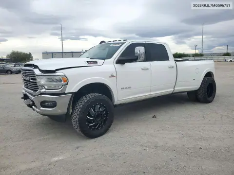 3C63RRJL7MG596751 — 2021 RAM 3500, Передняя часть, фото до ремонта
