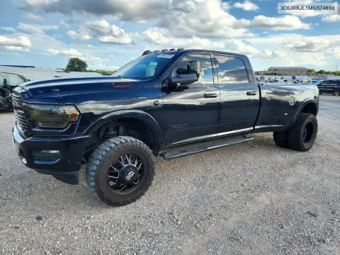 3C63RRJL1MG574888 — 2021 RAM 3500, Задняя часть, фото до ремонта