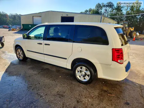 2C4JRGAGXDR754114 — 2013 RAM Cargo Van Tradesman, фото 2 с аукциона Copart 20.10.2026, Сторона