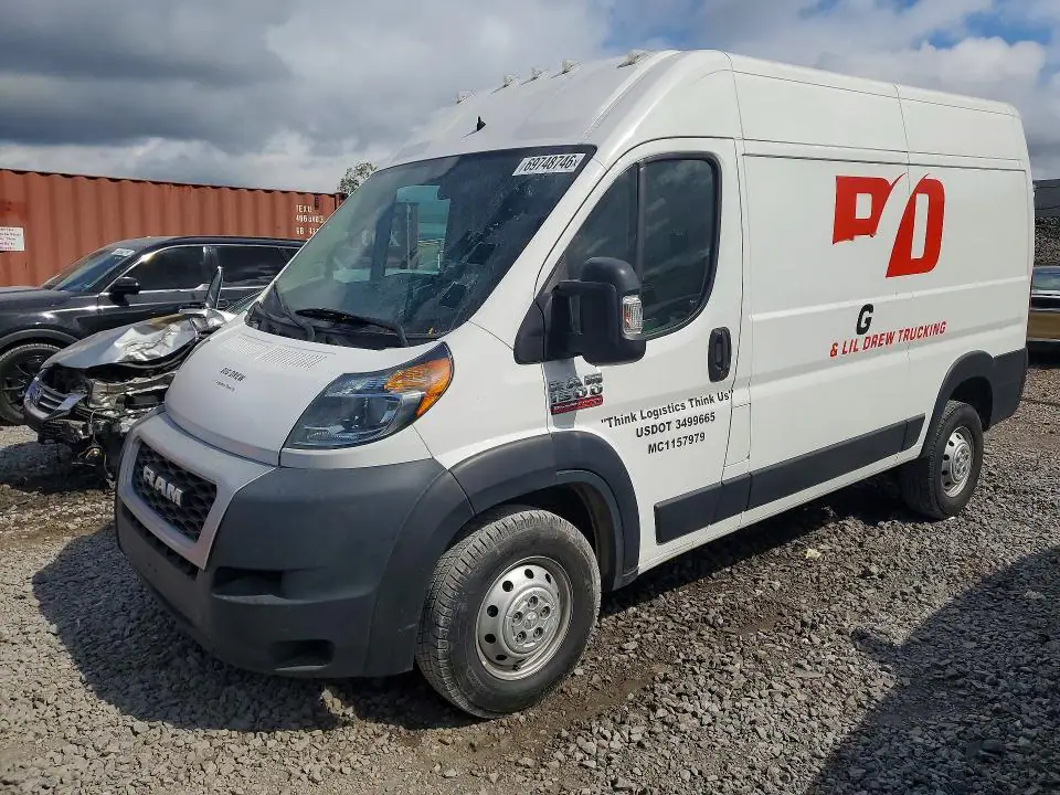 3C6TRVBG1LE106132 RAM Promaster 1500 2020 — повреждение Ходовая часть, фото до ремонта