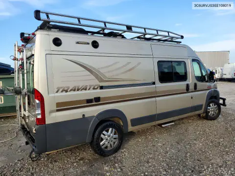 3C6URVJG3EE108019 — 2014 RAM Promaster CITY, фото 3 с аукциона Copart, Боковая часть