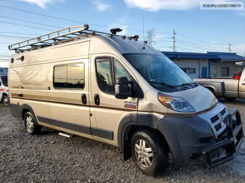 3C6URVJG3EE108019 — 2014 RAM Promaster CITY, фото 4 с аукциона Copart, Боковая часть