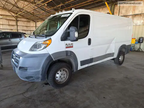 3C6TRVAG8HE532201 — 2017 RAM Promaster CITY, Сторона, фото до ремонта