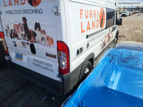 2018 Ram Promaster 2500 2500 High VIN 3C6TRVDG5JE101073 фото 3