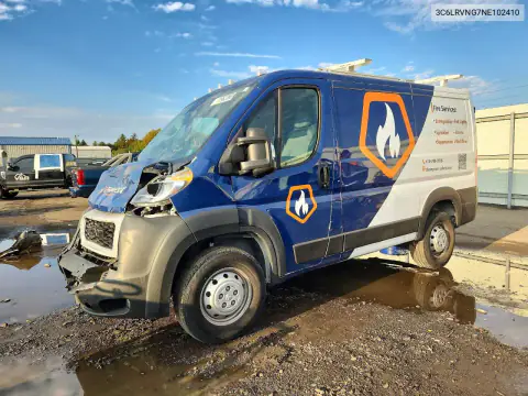 3C6LRVNG7NE102410 — 2022 RAM Promaster CITY, Передняя часть, фото до ремонта