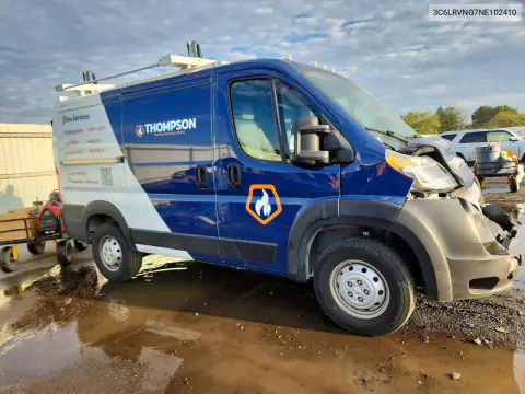 3C6LRVNG7NE102410 — 2022 RAM Promaster CITY, фото 4 с аукциона Copart, Передняя часть