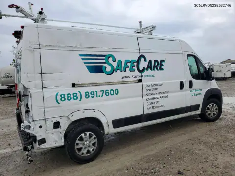 3C6LRVDG2SE532746 — 2025 RAM Promaster CITY, фото 3 с аукциона Copart, Задняя часть
