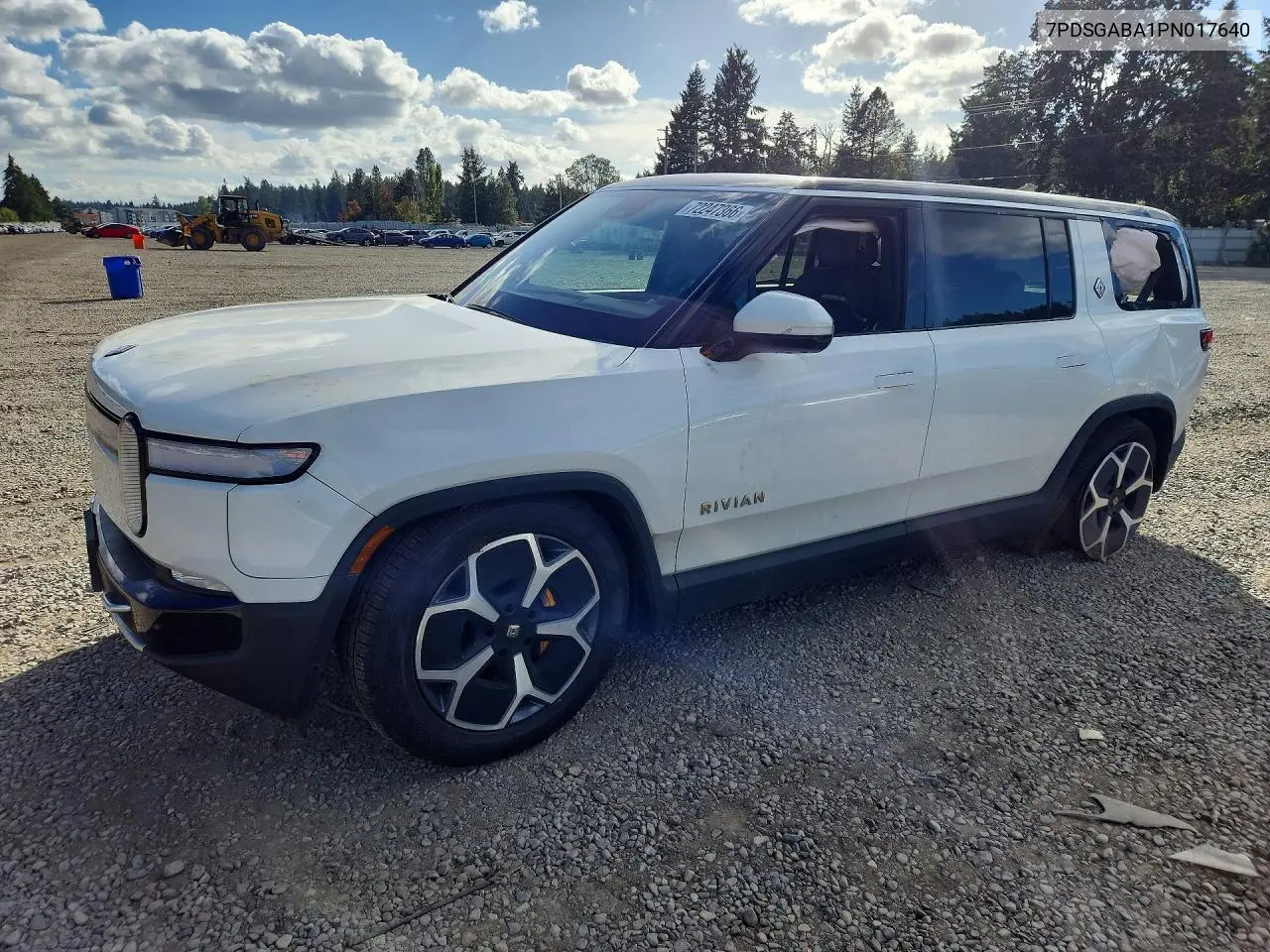 2023 Rivian R1S Adventure VIN 7PDSGABA1PN017640 фото 1