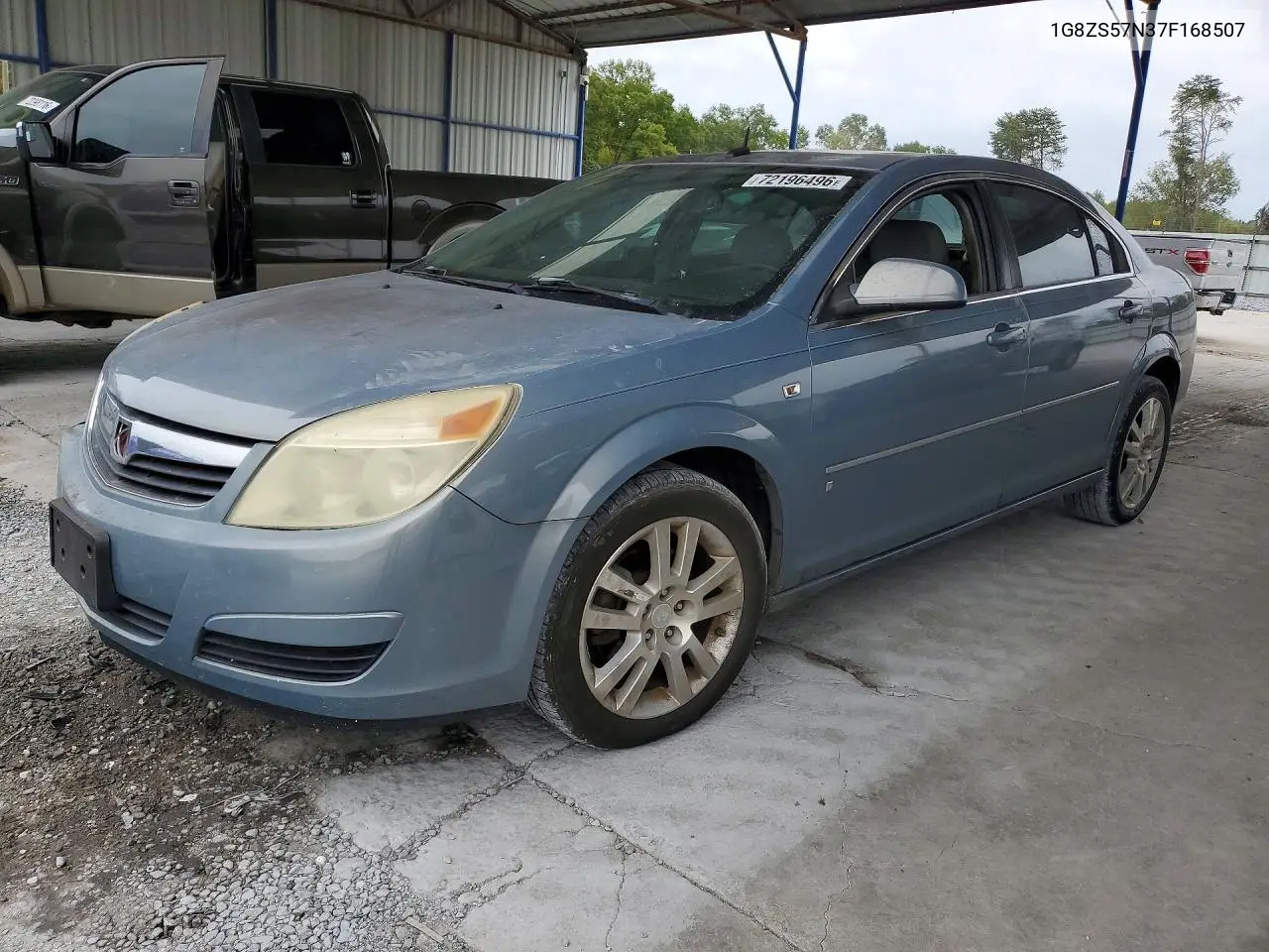 2007 Saturn Aura Xe VIN 1G8ZS57N37F168507 фото 1