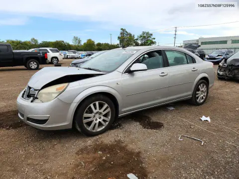 1G8ZS57N38F125996 — 2008 Saturn AURA, Передняя часть, фото до ремонта