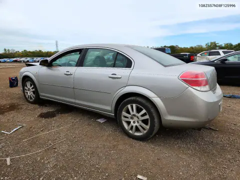 2008 Saturn Aura Xe VIN 1G8ZS57N38F125996 фото 2