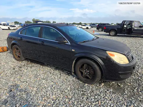 2009 Saturn Aura Xe VIN 1G8ZS57B39F135709 фото 4