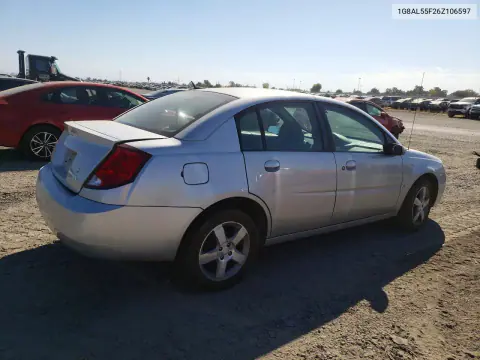 2006 Saturn Ion Level 3 VIN 1G8AL55F26Z106597 фото 3