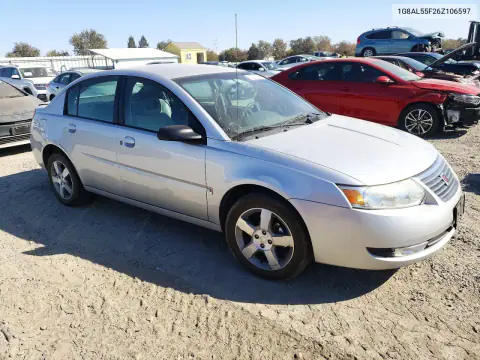 2006 Saturn Ion Level 3 VIN 1G8AL55F26Z106597 фото 4