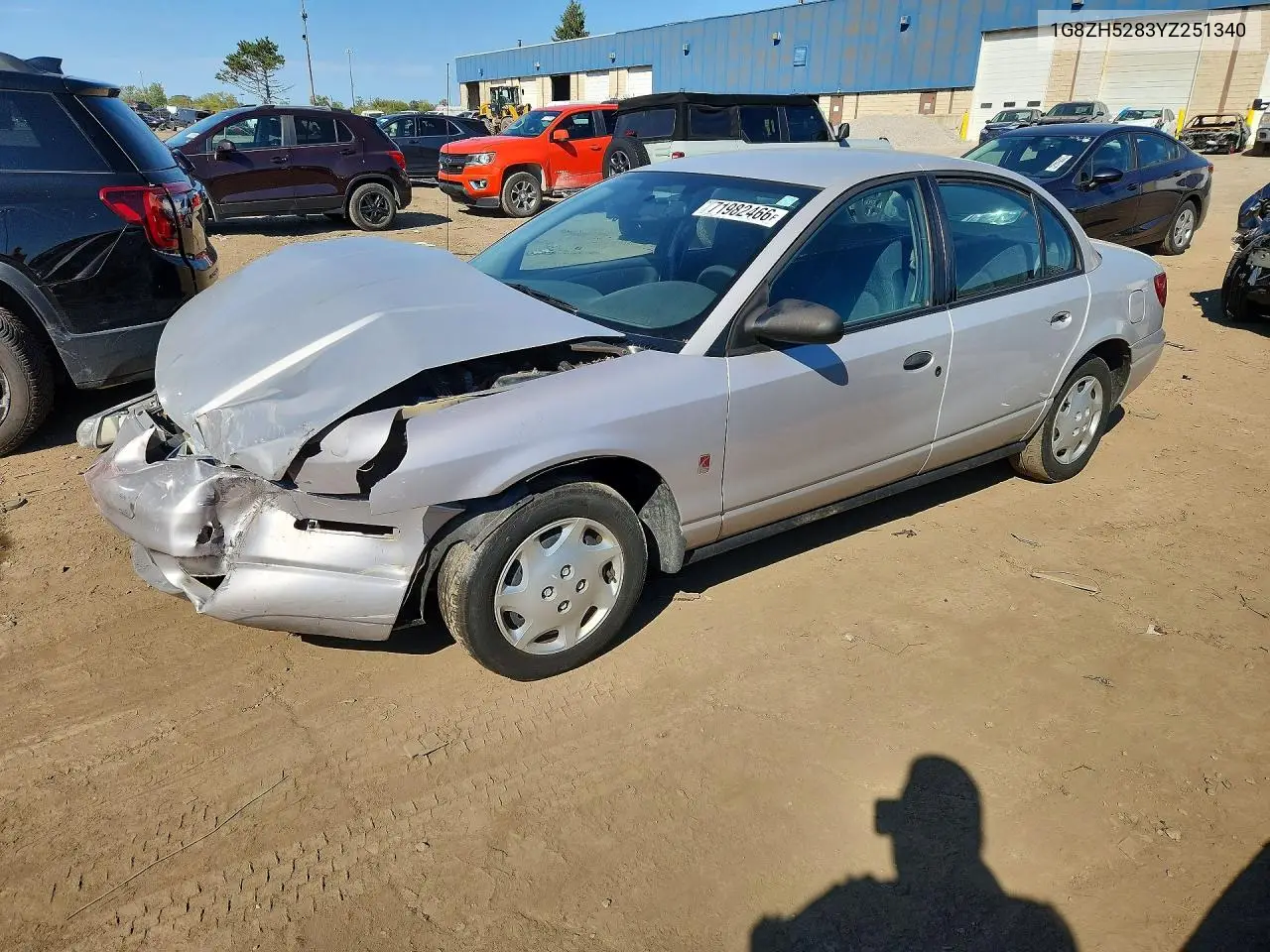 2000 Saturn Sl1 VIN 1G8ZH5283YZ251340 фото 1