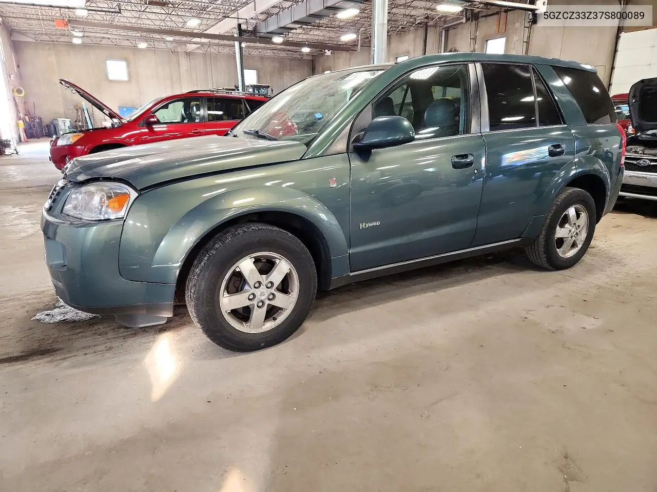 2007 Saturn Vue Hybrid VIN 5GZCZ33Z37S800089 фото 1