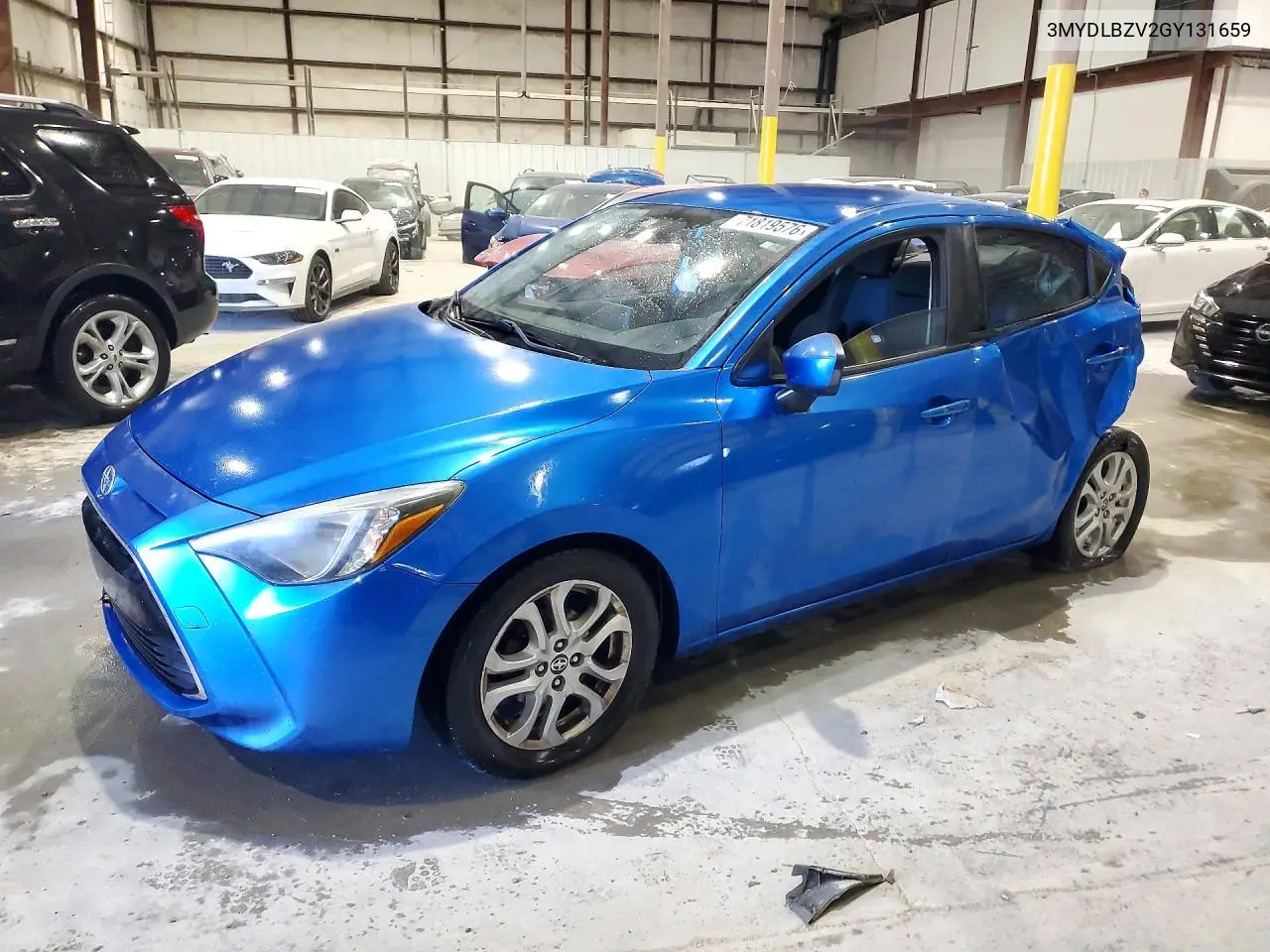 2016 Scion Ia Base VIN 3MYDLBZV2GY131659 фото 1