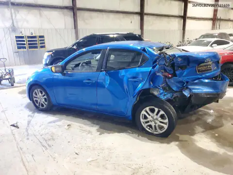 2016 Scion Ia Base VIN 3MYDLBZV2GY131659 фото 2