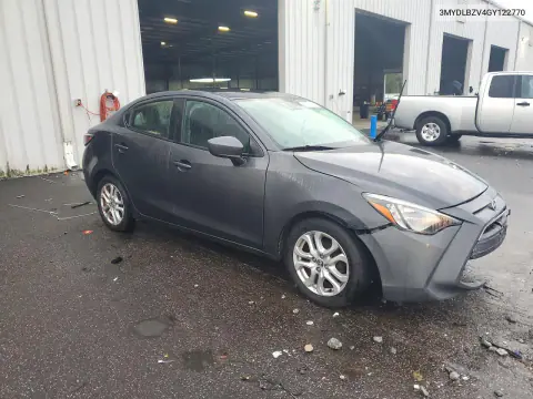 2016 Scion Ia Base VIN 3MYDLBZV4GY122770 фото 4