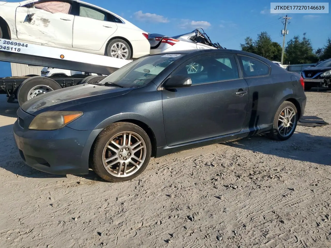 JTKDE177270146639 Scion TC 2007 — повреждение Мелкие вмятины и царапины, фото до ремонта