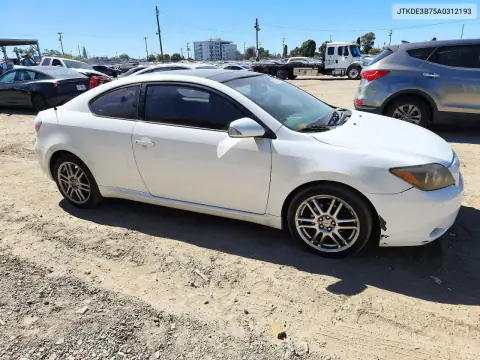 JTKDE3B75A0312193 — 2010 Scion TC, фото 4 с аукциона Copart, Боковая часть