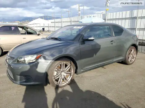 JTKJF5C77B3009670 — 2011 Scion TC, Передняя часть, фото до ремонта