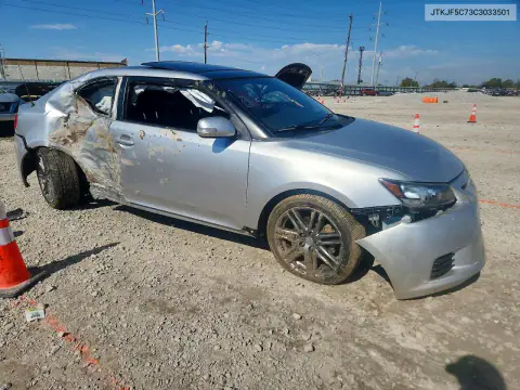JTKJF5C73C3033501 — 2012 Scion TC, фото 4 с аукциона Copart, Боковая часть