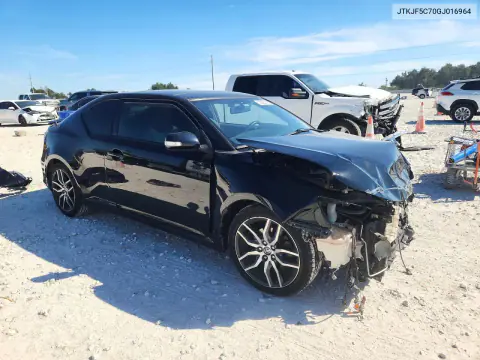 2016 Scion Tc Base VIN JTKJF5C70GJ016964 фото 4
