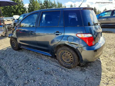 2006 Scion Xa Base VIN JTKKT624360169241 фото 2