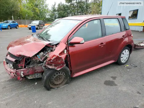 JTKKT604X65019973 — 2006 Scion XA, Передняя часть, фото до ремонта