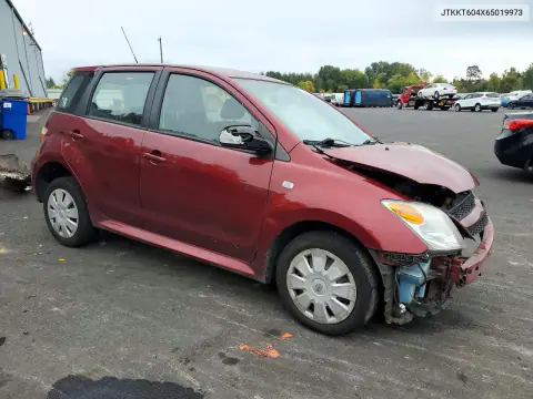 2006 Scion Xa Base VIN JTKKT604X65019973 фото 4