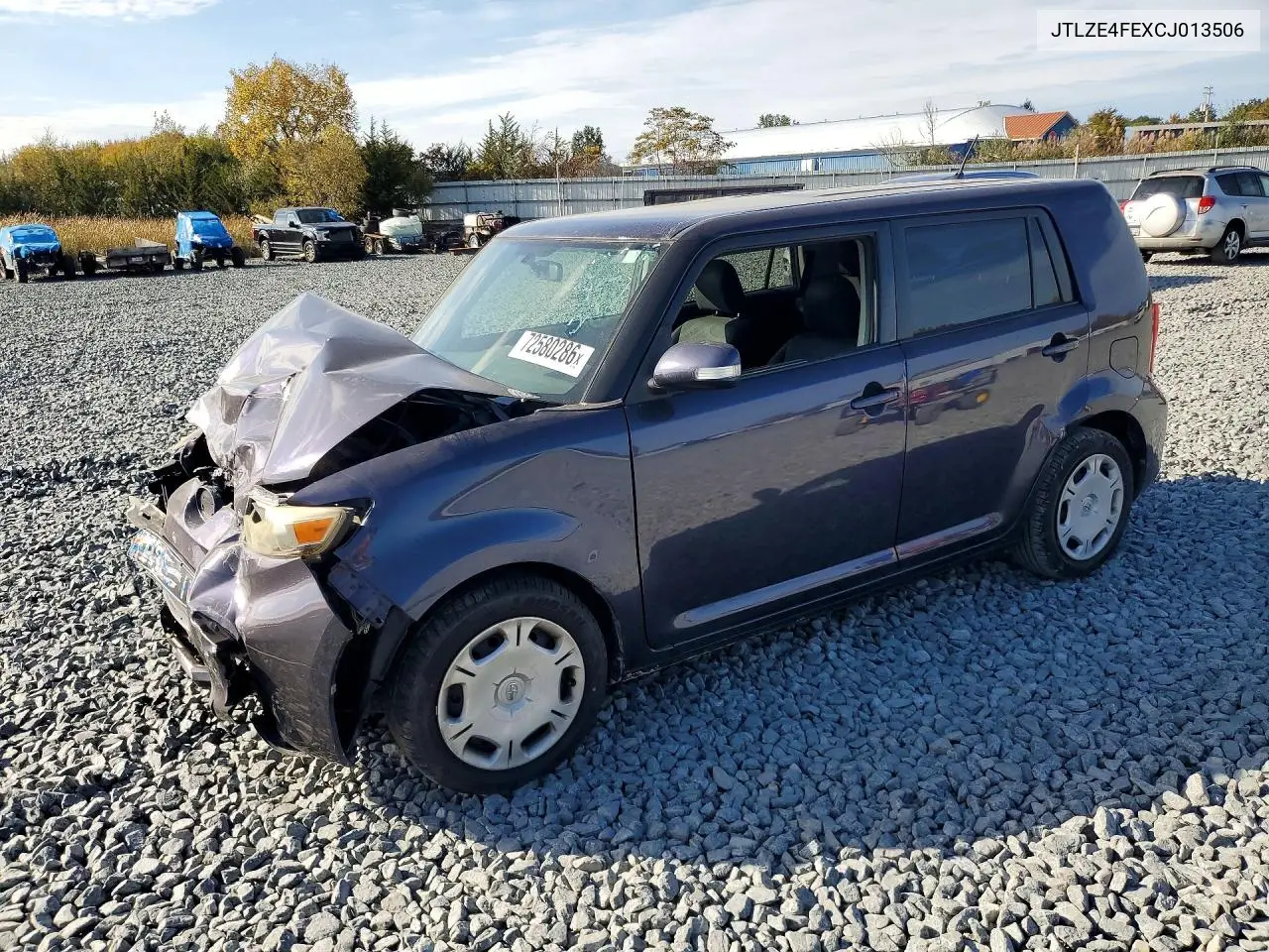 2012 Scion Xb Base VIN JTLZE4FEXCJ013506 фото 1