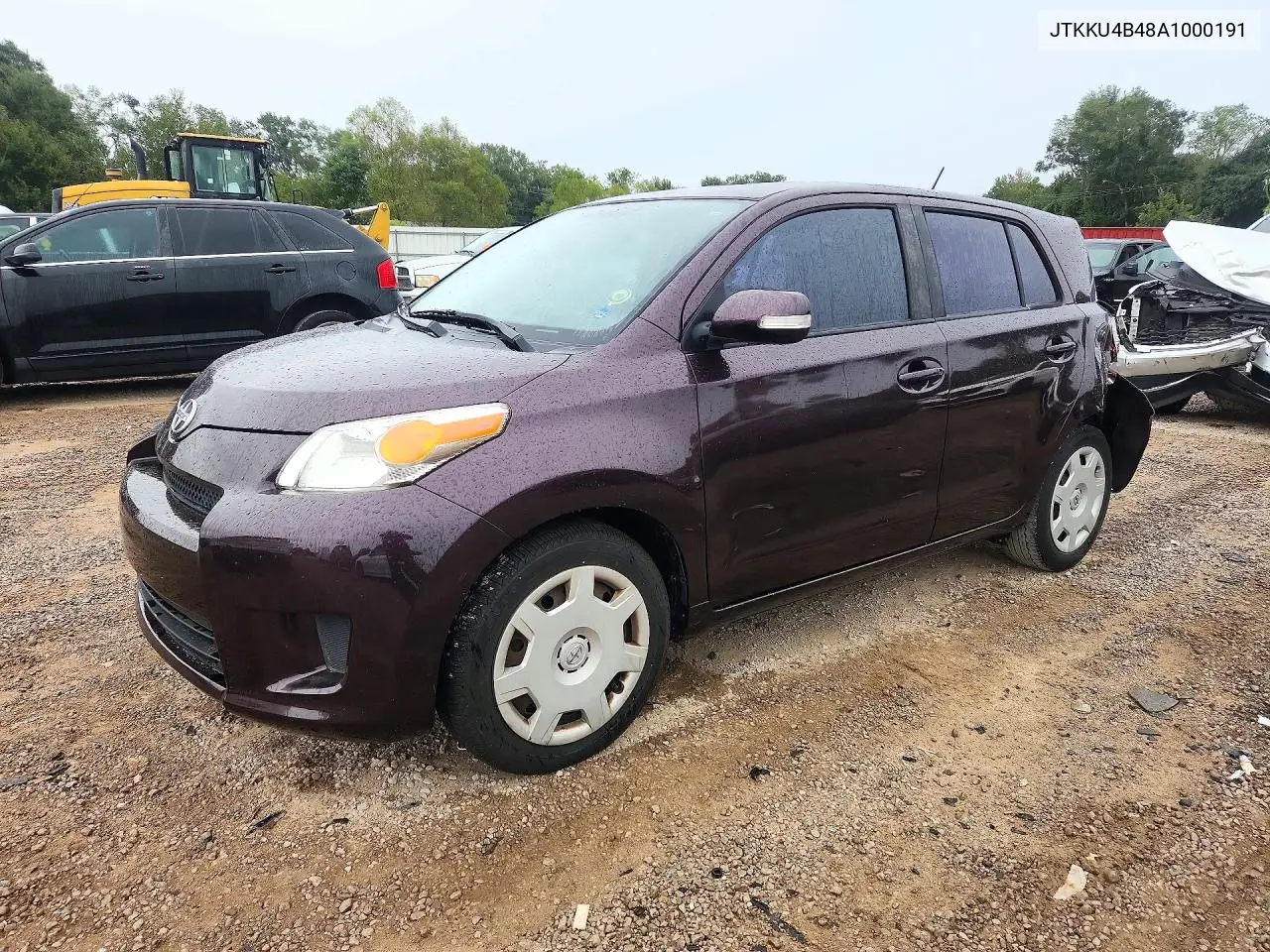 2010 Scion Xd Base VIN JTKKU4B48A1000191 фото 1