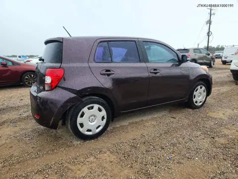 2010 Scion Xd Base VIN JTKKU4B48A1000191 фото 3