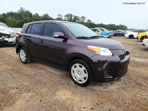 2010 Scion Xd Base VIN JTKKU4B48A1000191 фото 4