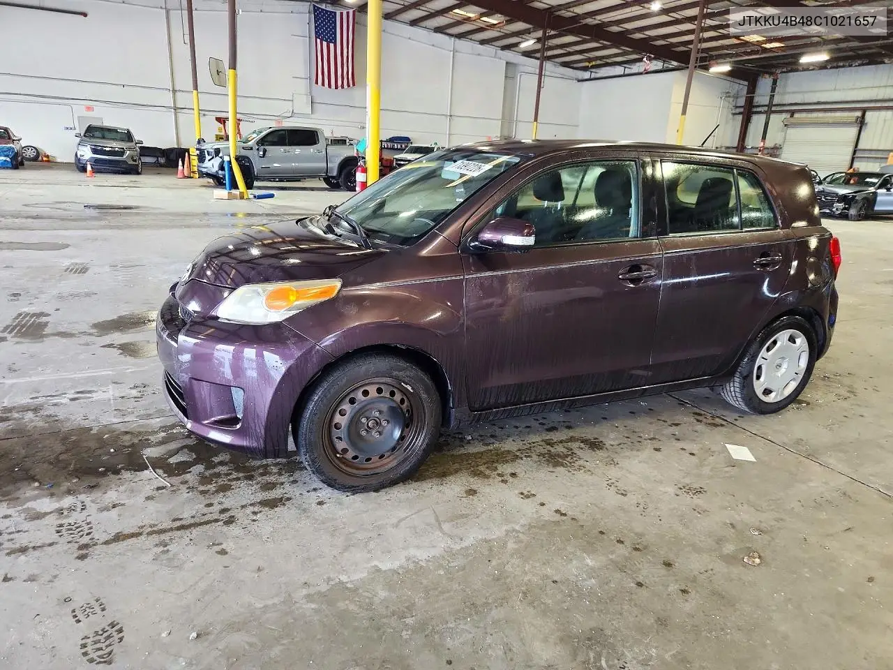 2012 Scion Xd Base VIN JTKKU4B48C1021657 фото 1