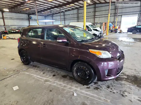2012 Scion Xd Base VIN JTKKU4B48C1021657 фото 4