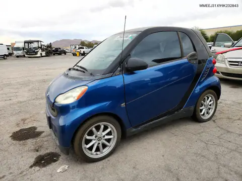WMEEJ31X99K232843 — 2009 Smart Fortwo, Механические повреждения, фото до ремонта