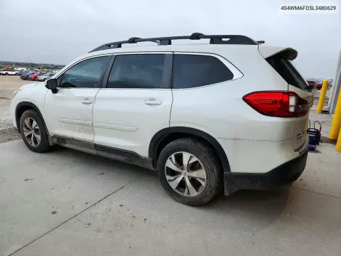 2020 Subaru Ascent Premium VIN 4S4WMAFD5L3480629 фото 2