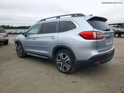 2024 Subaru Ascent Touring VIN 4S4WMAWD1R3417570 фото 2
