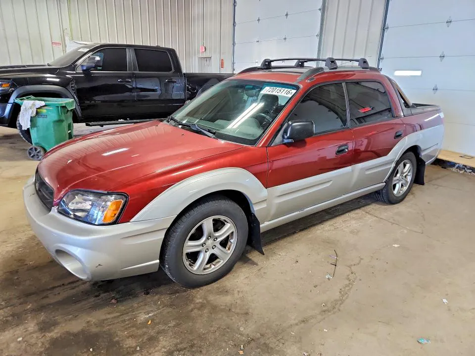 2003 SUBARU BAJA VIN 4S4BT62C437112995 фото 1