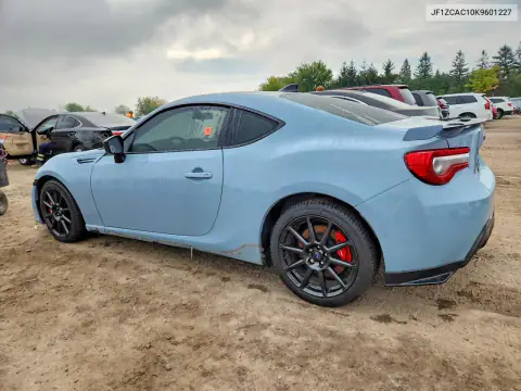 JF1ZCAC10K9601227 — 2019 Subaru BRZ, фото 2 с аукциона Copart 20.10.2026, Подтопление